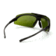 Pyramex Onix Plus Safety Glasses - Clear Anti-Fog Bottom Lens/ 3.0 IR Filter Flip Lens Lens, Black Frame SB4960STP
