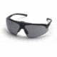 Pyramex Onix Plus Safety Glasses - Clear Anti-Fog Bottom Lens/ Gray Flip Lens Lens, Black Frame SB4920STP
