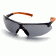 Pyramex Onix Safety Glasses - Gray Lens, Orange Frame SO4920S