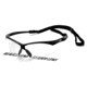 PMXTREME Readers, Black Frame/Clear +2.5 Reader Lens with Black Cord