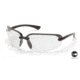 Pyramex Protocol Safety Glasses, Black Frame, Clear Anti-Fog Lens SB6210DT