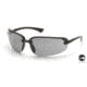 Pyramex Protocol Safety Glasses, Black Frame, Gray Anti-Fog Lens SB6220DT