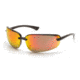 Pyramex Protocol Safety Glasses, Black Frame, Sky Red Mirror Lens SB6255D