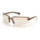 Pyramex Protocol Safety Glasses, Tortoise Shell Frame, Indoor/Outdoor Mirror Lens ST6280D