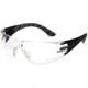 Pyramex Endeavor Shooting Glasses Clear Lens, Black/Gray, PYSBG9610ST