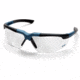 Pyramex Reatta Safety Glasses - Clear Lens, Blue-Charcoal Frame SNC4810D