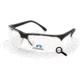 Pyramex Rendezvous Reader Glasses - Clear + 2.5 Lens, Black Frame SB2810R25