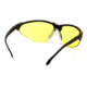 Pyramex Rendezvous Safety Glasses - Amber Lens, Black Frame SB2830S