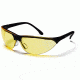 Pyramex Rendezvous Safety Glasses - Amber Lens, Black Frame SB2830S