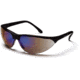 Pyramex Rendezvous Safety Glasses - Blue Mirror Lens, Black Frame SB2875S
