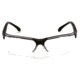 Pyramex Rendezvous Safety Glasses - Clear Anti-Fog Lens, Black Frame SB2810ST