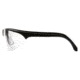 Pyramex Rendezvous Safety Glasses - Clear Anti-Fog Lens, Black Frame SB2810ST