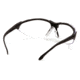 Pyramex Rendezvous Safety Glasses - Clear Anti-Fog Lens, Black Frame SB2810ST