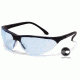 Pyramex Rendezvous Safety Glasses - Infinity Blue Anti-Fog Lens, Black Frame SB2860ST