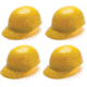 Pyramex Ridgeline Bump Cap,Yellow, Pack of 4
