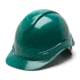Pyramex Ridgeline HP44 Hard Hat,Cap-Style 4 Point Ratchet Suspension,Green HP44135