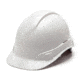 Pyramex Ridgeline HP44 Hard Hat,Cap-Style 4 Point Ratchet Suspension,White HP44110