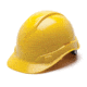 Pyramex Ridgeline HP44 Hard Hat,Cap-Style 4 Point Ratchet Suspension,Yellow HP44130