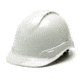 Pyramex Ridgeline Vented Cap Helmet, White, Box HP44110V