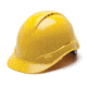 Pyramex Ridgeline Vented Cap Helmet, Yellow, Box HP44130V
