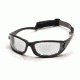 Pyramex PMXCEL Safety Glasses Matte Black Frame, Clear Anti-Fog Lens SB7310DT