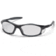 Pyramex Solara Safety Glasses - Clear Lens, Black Frame SB4310D