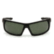 Pyramex Stonewall Smoke Green Lens Black Frame