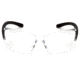 Pyramex Trulock Safety Glasses w/Clear Anti-Fog Lens, Black, SB9510ST