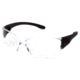 Pyramex Trulock Safety Glasses w/Clear Lens, Black SB9510S