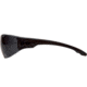 Pyramex Trulock Safety Glasses w/Gray Anti-Fog Lens, Black, SB9520ST
