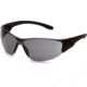 Pyramex Trulock Safety Glasses w/Gray Anti-Fog Lens, Black, SB9520ST