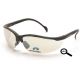 Pyramex V2 Readers Eyewear - Indoor/Outdoor Mirror + 2.0 Lens, Black Frame