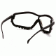 Pyramex V2G Reader Safety Goggles,Clear Anti-Fog + 2.5 lens, Black Frames GB1810STR25