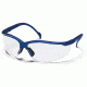 Pyramex Venture II Safety Glasses - Clear Lens, Metallic Blue Frame SMB1810S
