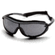 Pyramex XS3 Plus Safety Glasses - Gray Anti-Fog Lens, Black Frame SB4620STP