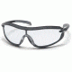 Pyramex XS3 Safety Glasses - Clear Anti-Fog Lens, Black Frame SB4610ST