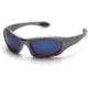 Pyramex Zone 3 Safety Eyewear - Ice Blue Mirror Lens, Gun Metal Frame SG5265D