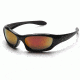Pyramex Zone 3 Safety Glasses - Sky Red Mirror Lens, Black Frame SB5255D
