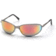 Pyramex Zone II Metal Safety Glasses - Ice Orange Mirror Lens, Gun Metal Frame SGM3345E