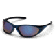 Pyramex Zone II Safety Eyewear - Blue Mirror Lens, Blue Wood Frame SBW3375E
