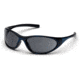 Pyramex Zone II Safety Glasses - Gray Lens, Blue Wood Frame SBW3320E