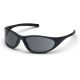 Pyramex Zone II Safety Glasses - Gray Lens, Matte Black Frame