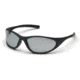 Pyramex Zone II Safety Glasses - Silver Mirror Lens, Matte Black Frame SB3370E