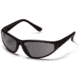 Pyramex Zone Safety Glasses - Gray Lens, Black Frame SB920E