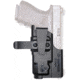 Q-Series INVISUS TLR7X Light Compatible Inside the Waist Band Holster, Glock, Ambidextrious, Matte, Black, INVISUS01