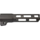 Q The FIX Handguard, Gray, 7in, ACC-FIX-HG-QSERT-7IN