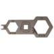 Q LLC TOOLMULTIHB Honey Badger Multi-Tool Silver Stainless Steel, TOOLMULTIHB
