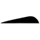 Q2i Duravane-II Vanes, Black 3 in. 100 pk., Q2i11041