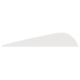Q2i Duravane-II Vanes, White 3 in. 100 pk., Q2i11048