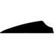 Q2i Fusion X-II SL Vanes 1.75 in. 100 pk., Black, Q20041